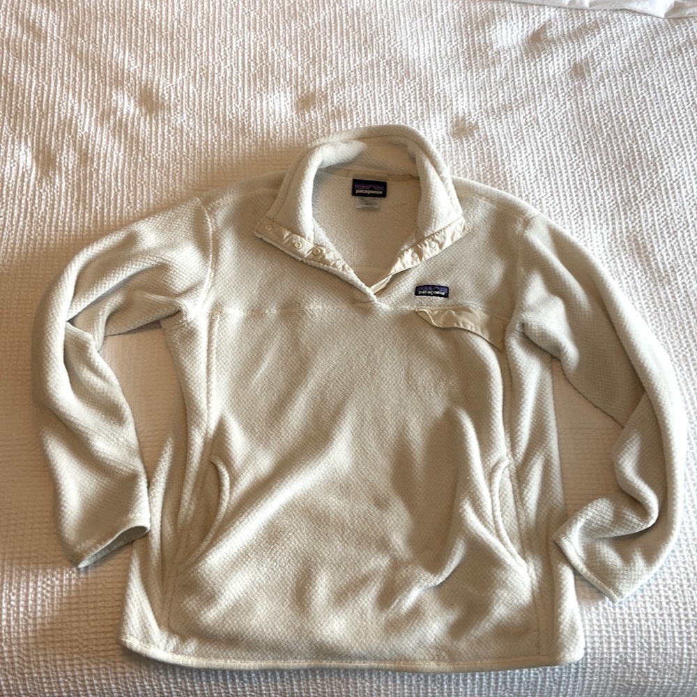 Patagonia Re Tool Pullover. Off White Size XL